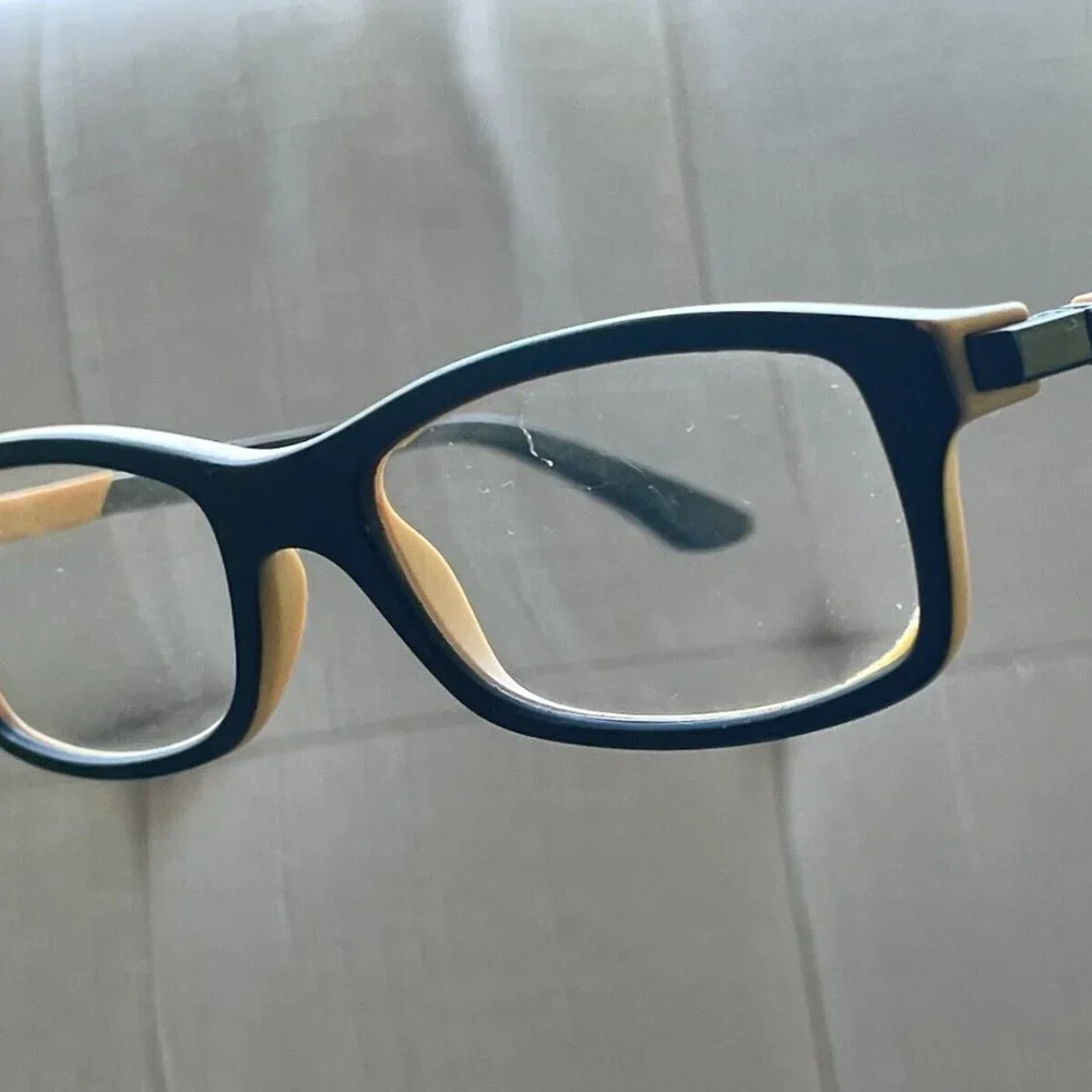 Ray-Ban Youth Eyeglasses Frame Black/Yellow Tone RB1546 46[]16 125 Glasses